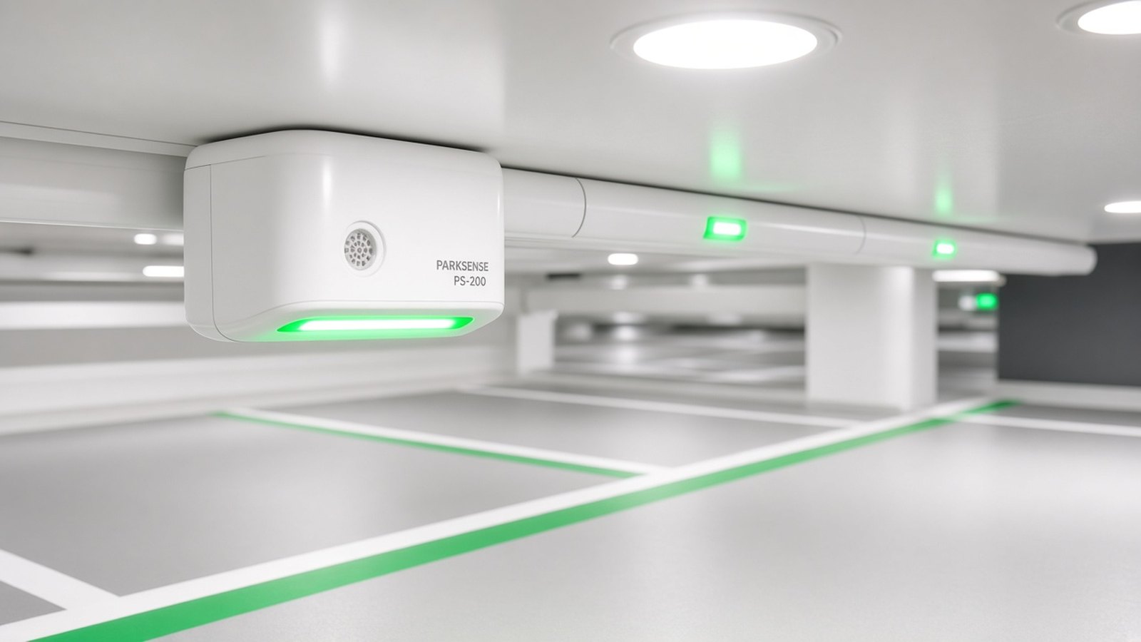 Parking slot occupancy sensors and bay indicators